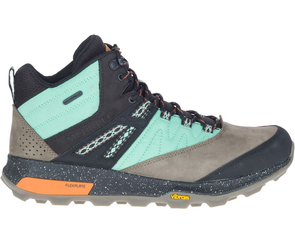 Merrell Vandrestøvler Herre - Zion Mid Waterproof X Unlikely Hikers Wide Width - Flerfarvede - NHO46